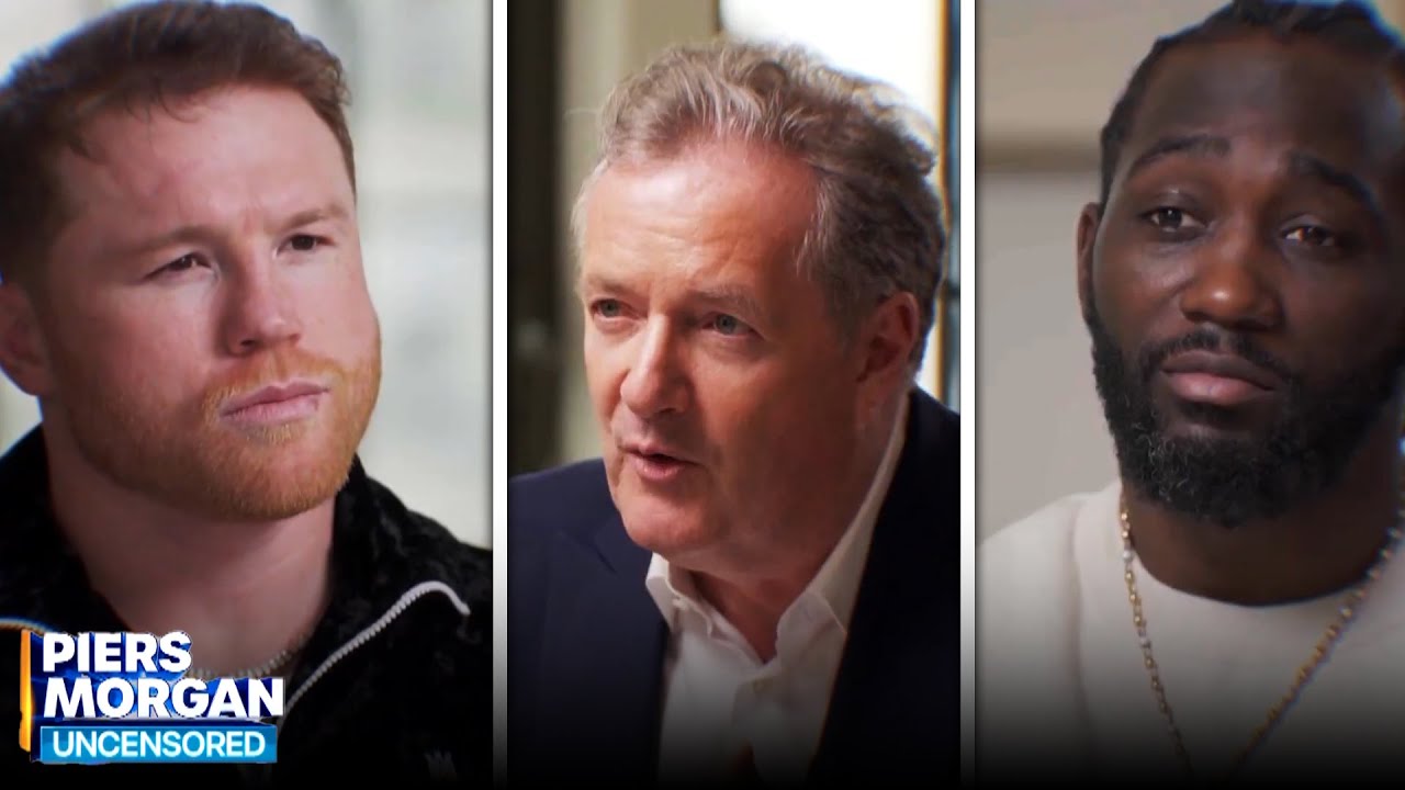 Canelo Alvarez and Terence Crawford Face to Face with Piers Morgan!