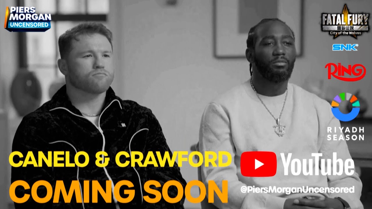 Canelo Alvarez. Terence Crawford. Face to Face with Piers Morgan 💥 Full episode drops on June 21 🔥