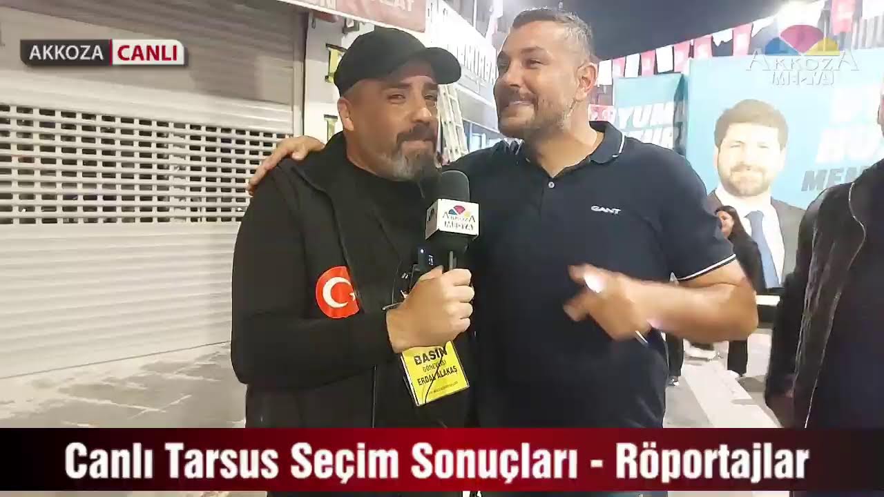 #Canlı Tarsus Seçim Sonuçları röportajlar