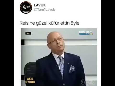 Canlı yayında küfür böyle edilir