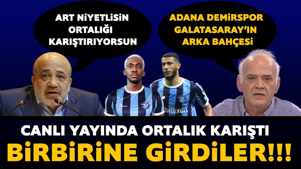 Canlı yayında ortalık karıştı! Murat Sancak ve Ahmet Çakar birbirine girdi