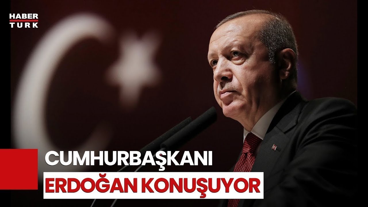 #CANLI - Cumhurbaşkanı Erdoğan, Kabine Toplantısı sonrası açıklama yapıyor