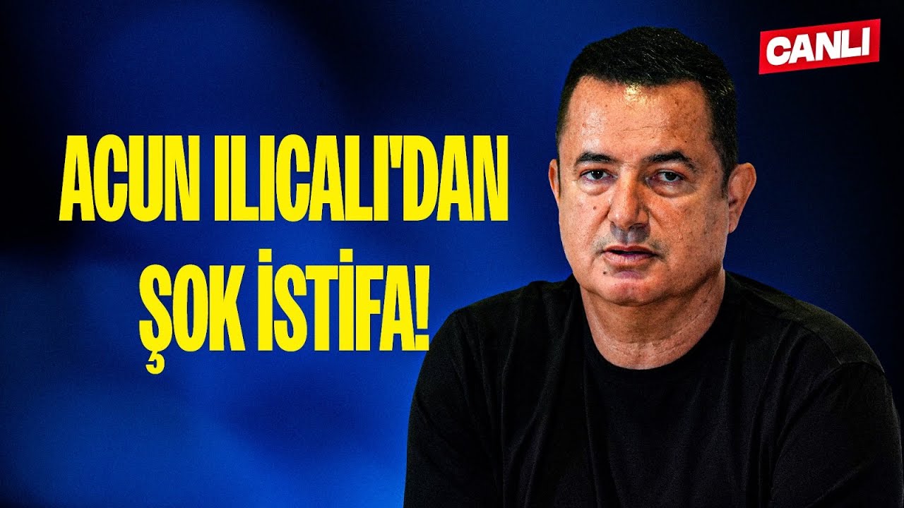 CANLI | Fenerbahçe'de Şok İstifa! Acun Ilıcalı Ayrıldı | Aydın Cingöz, konuklarıyla değerlendiriyor!