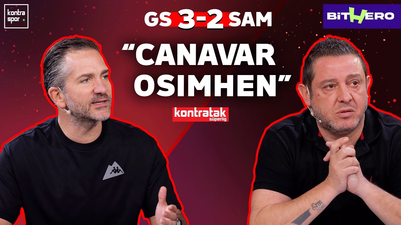 CANLI | Galatasaray - Samsunspor Maç Sonu | Nihat Kahveci, Nebil Evren | Kontratak