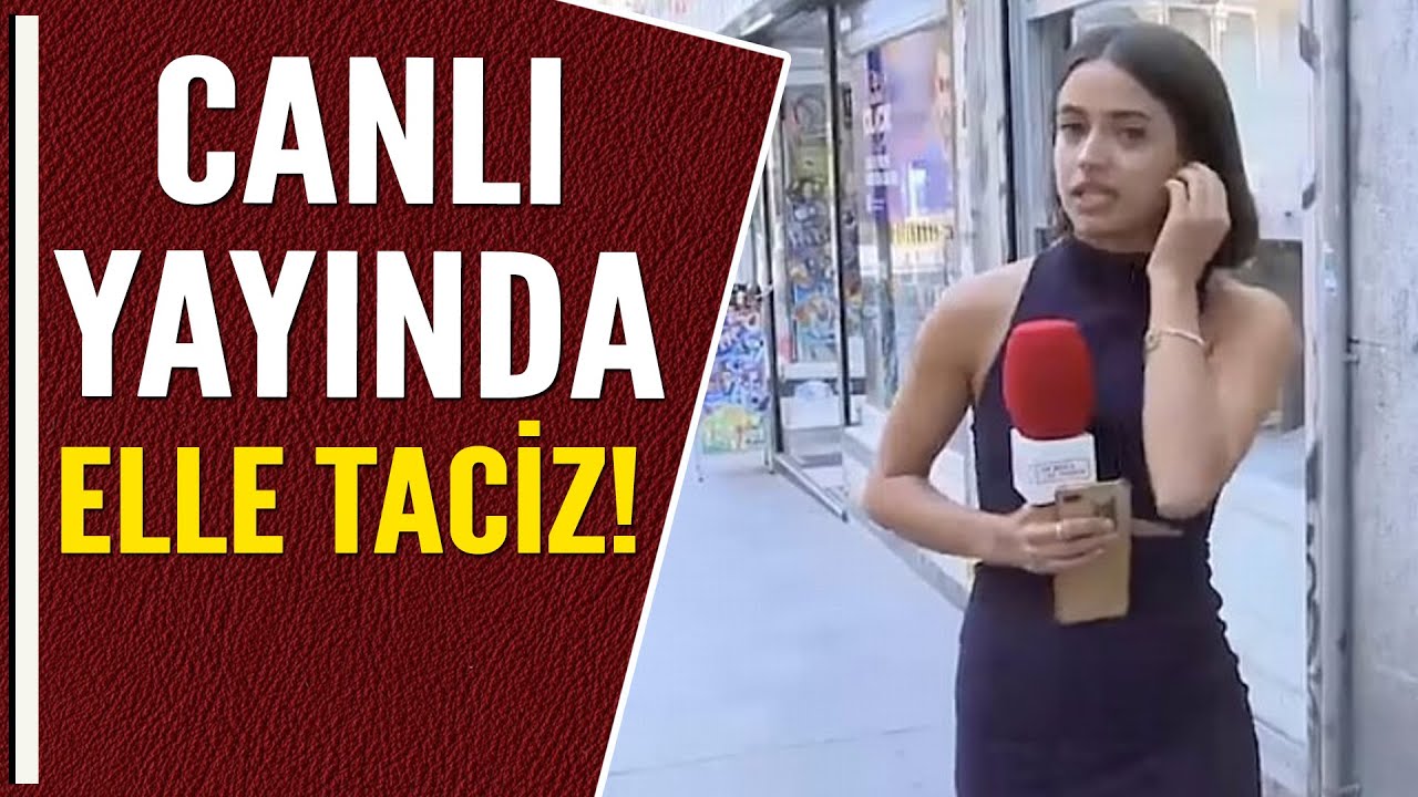 CANLI YAYINDA ELLE TACİZ!