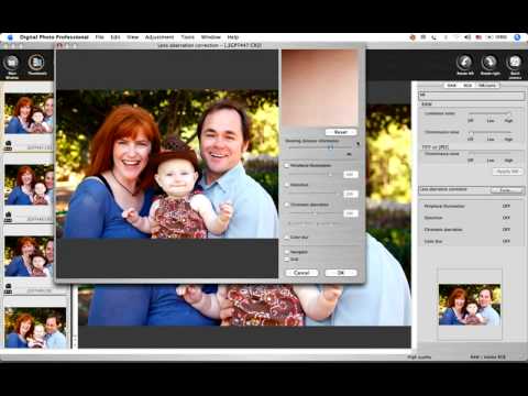 Canon Digital Photo Pro. Tutorial - Tool palette NR Lens (10/19)