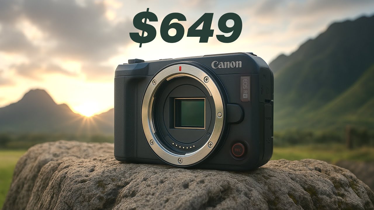Canon's New $649 Camera is INSANE! (Canon R50V)