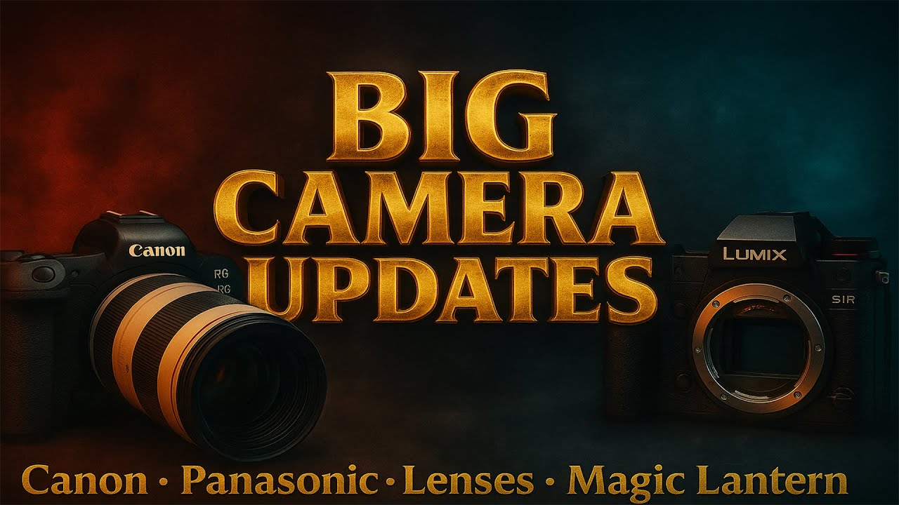 Canon’s New Super Lens, Panasonic’s BIG Cinema Update & Magic Lantern Returns!