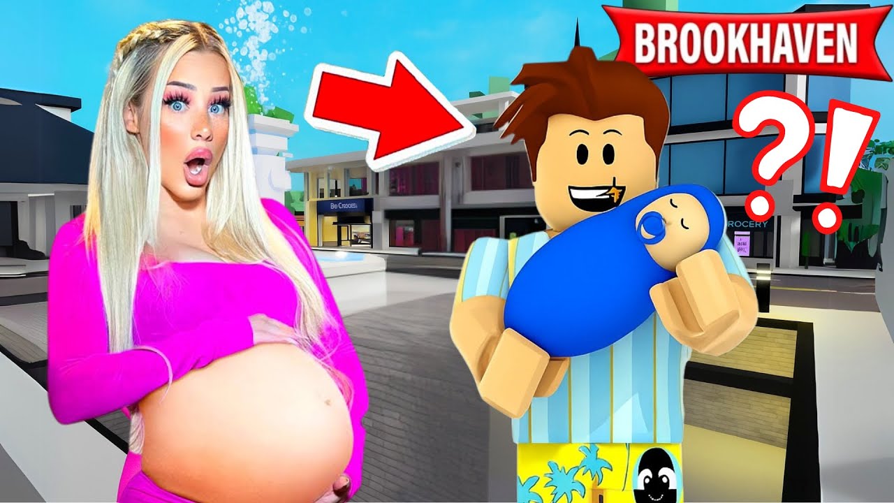 CANSEL becomes a MOTHER in Brookhaven 😳 (Roblox)