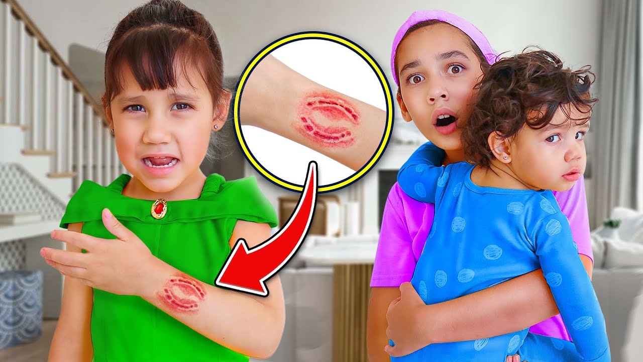 Can't Believe Our Baby BIT Stary's HAND!! | Jancy Family