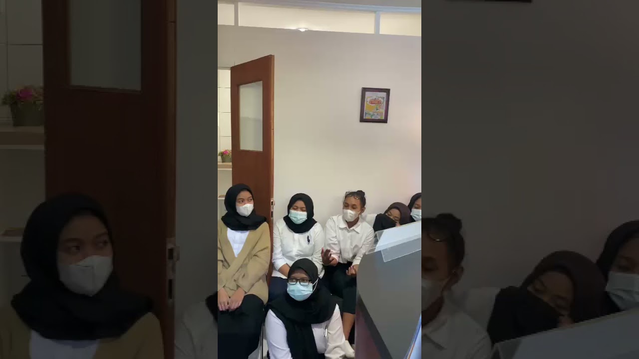 Cantik Pegawai bank go to school