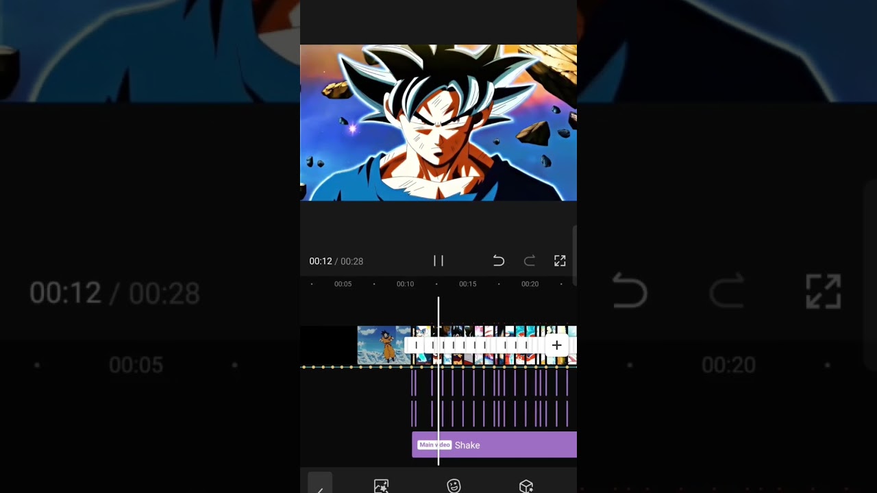 Capcut editing tutorial • goku transition edit tutorial #capcut #editing #amv #goku #dragonballsuper