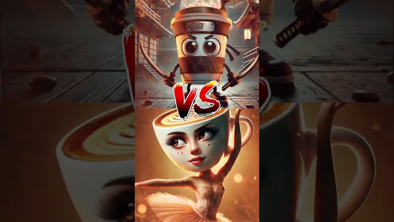 Cappuccino Assassino VS Ballerina Cappuccina #italianbrainrot #tralalerotralala #tungtungtungsahur