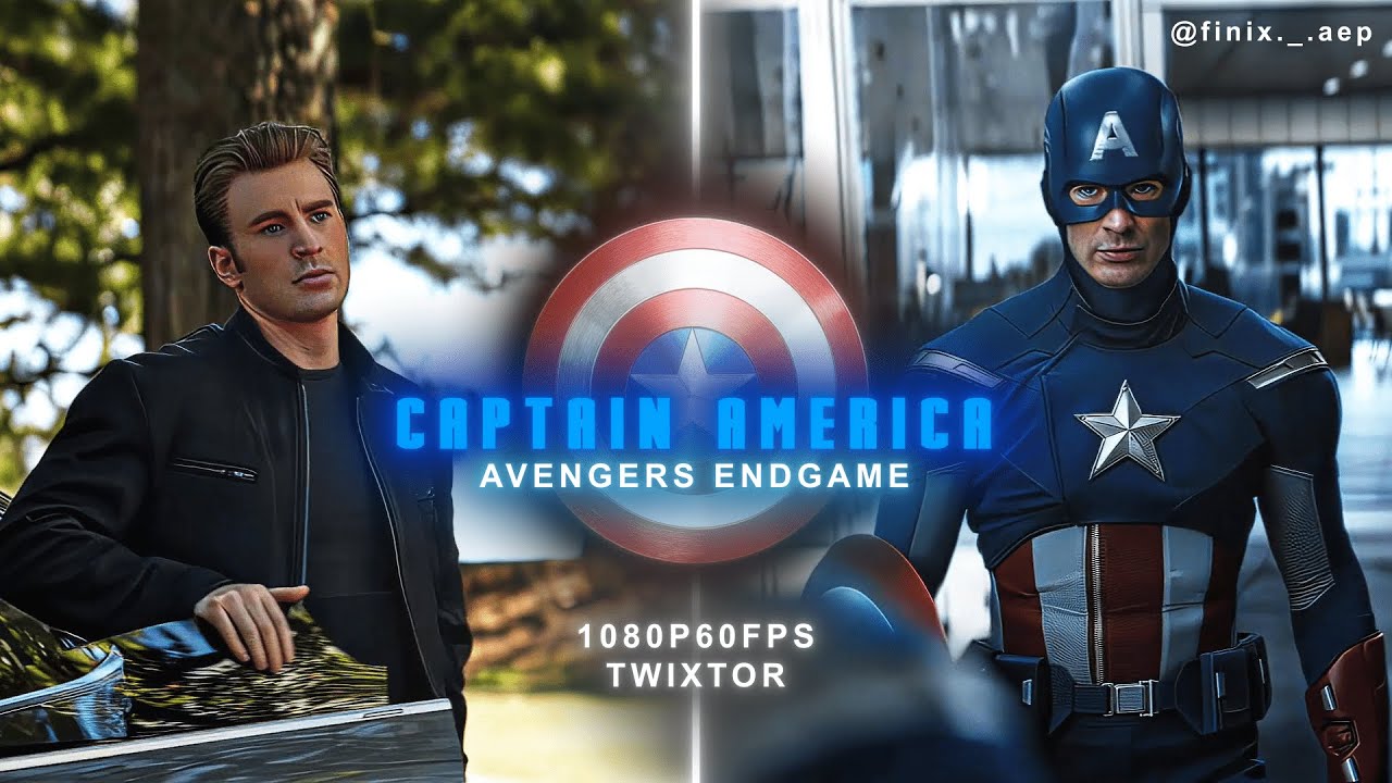 Captain America | Avengers Endgame | 1080p60fps #twixtorscenepacks  #scenepacks