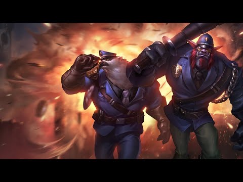 Captain Volibear and Constable Trundle on duty