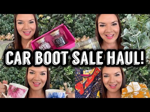 Car Boot Sale Haul | Car Boot Sales | Cath Kidston | Rae Dunn | Lush | Kate McCabe | September 2022