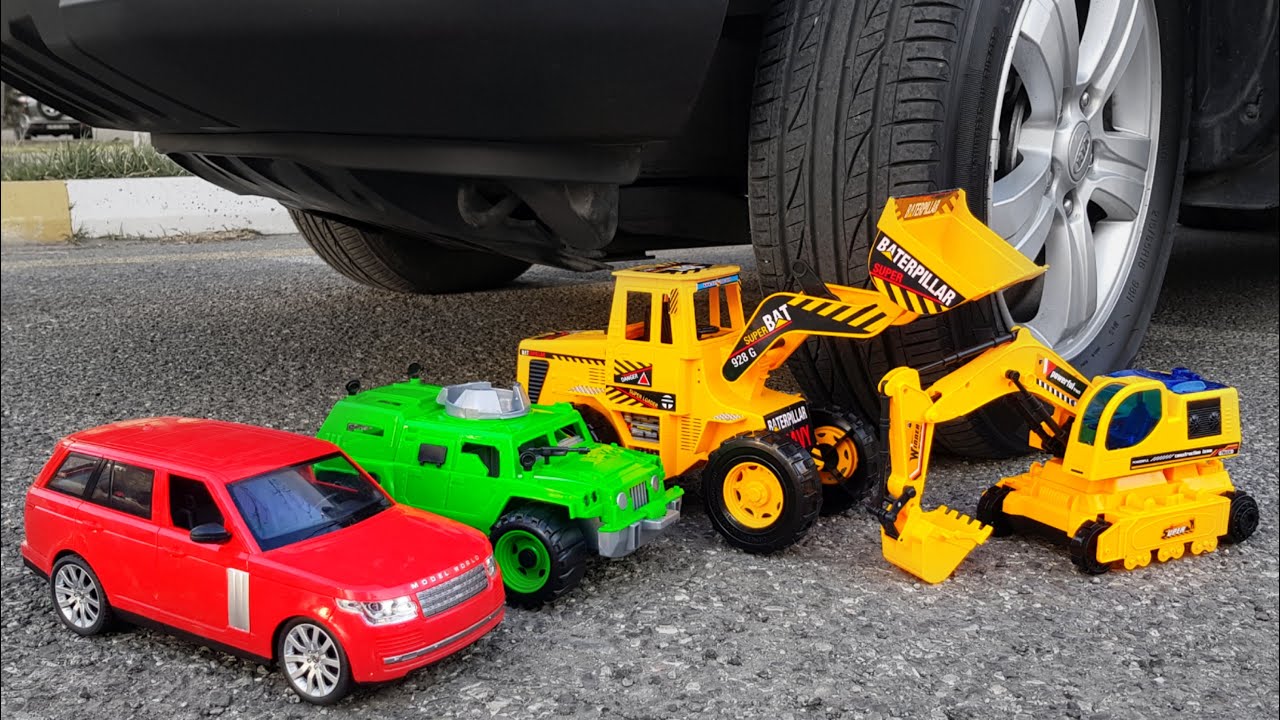 CAR vs CAT | Crushing Tings With Car Experiments