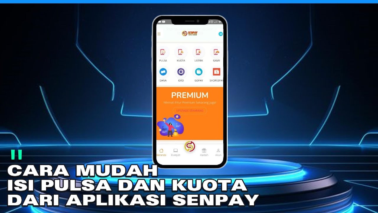 Cara Beli Pulsa & Kuota di Aplikasi SENPAY! Gampang Banget