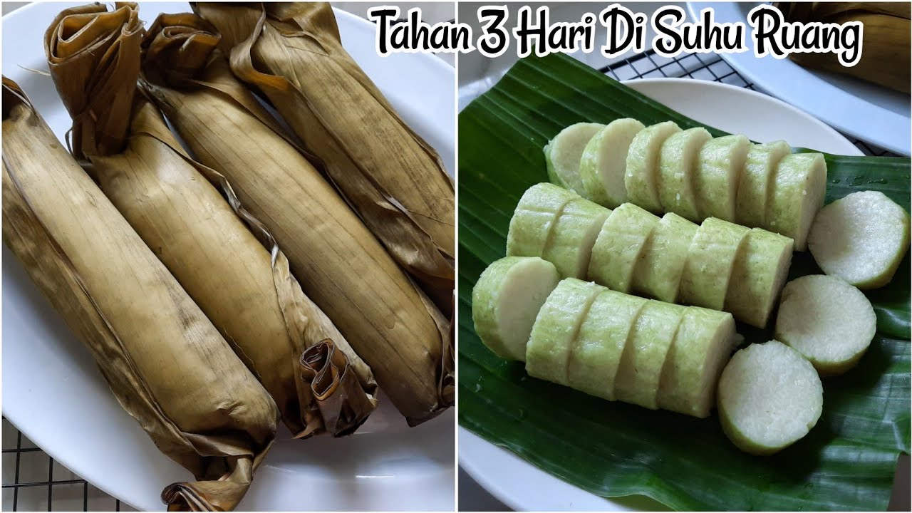 CARA MEMBUAT LONTONG DAUN PISANG