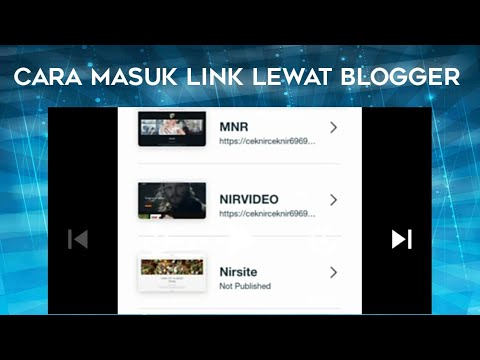 Cara membuka Link Mbah Maryono Lewat Blogger