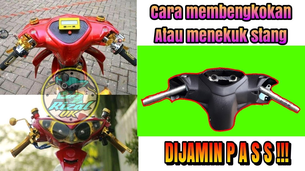 Cara menekuk stang// JUPITER Z