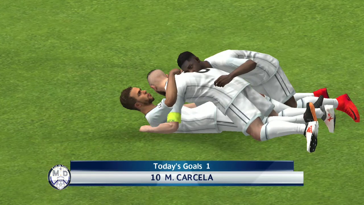 Carcela goals in Pro Evolution Soccer 2018
