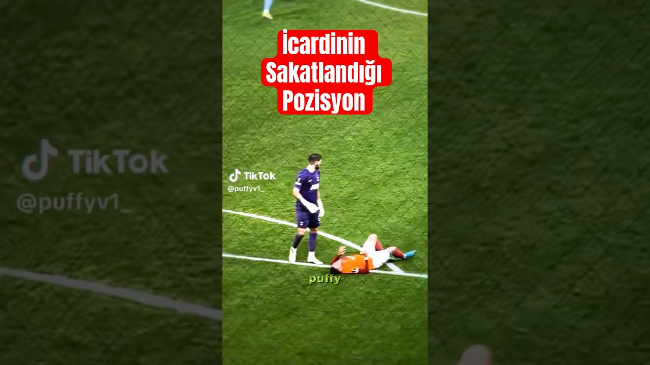 İcardinin Sakatlandığı Pozisyon #galatasaray #futbol #icardi #spor #uefa