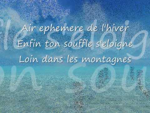 Caresse sur L'Ocean, Lyrics