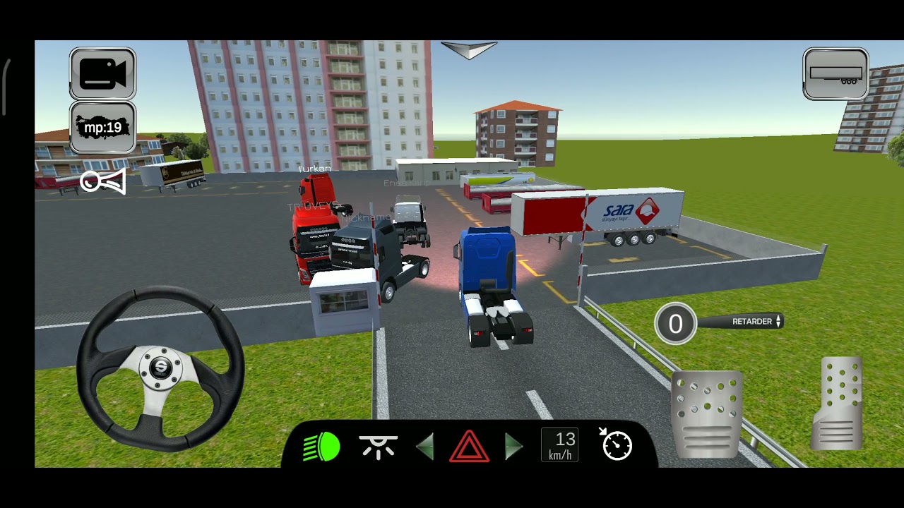 Cargo Simulator 2019 Türkiye/ Multiplayer modu, 🚚 Direksiyonlu Tır oyunları- Tır oyunları 🚛