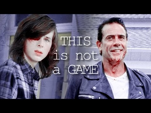 carl & negan || this is not a game