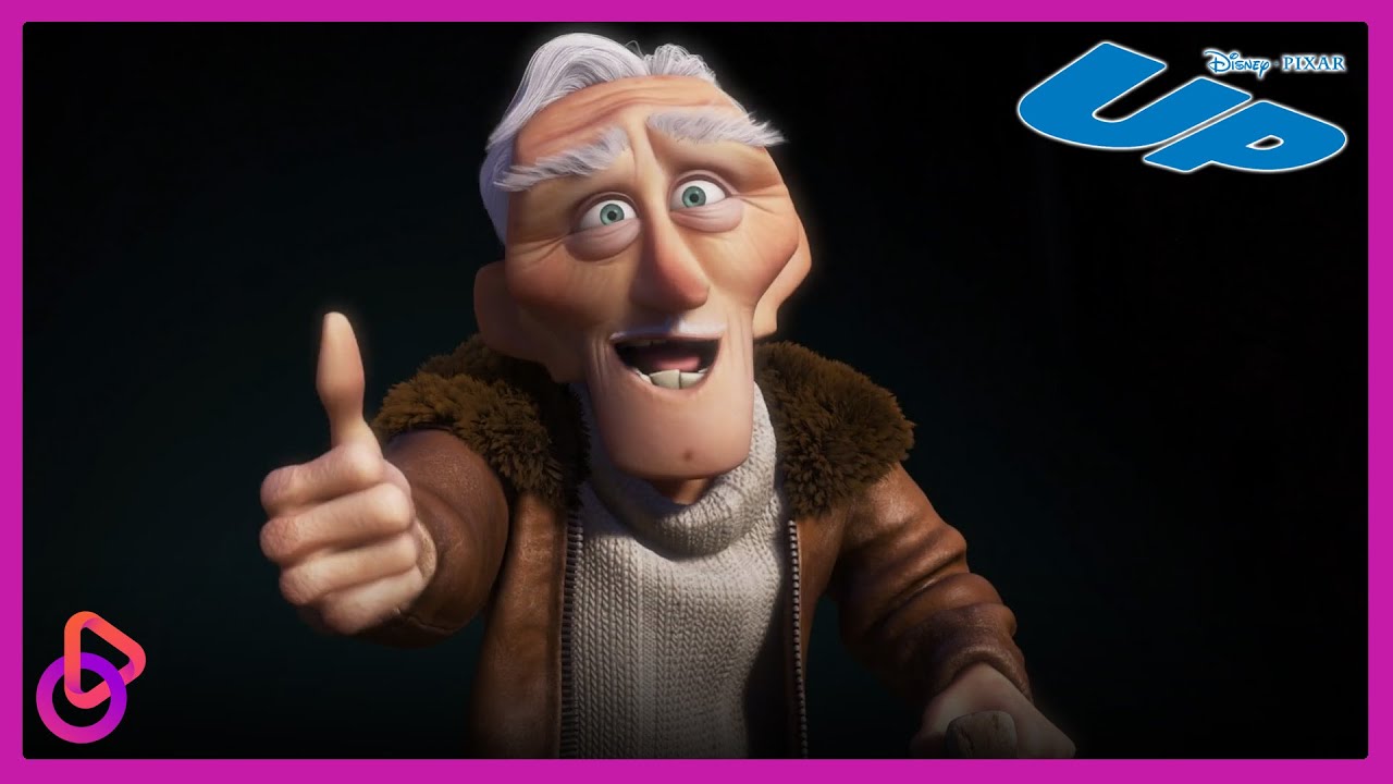 Carl Meets His Childhood Hero, Muntz | UP (2009) by Disney • Pixar | CLIP