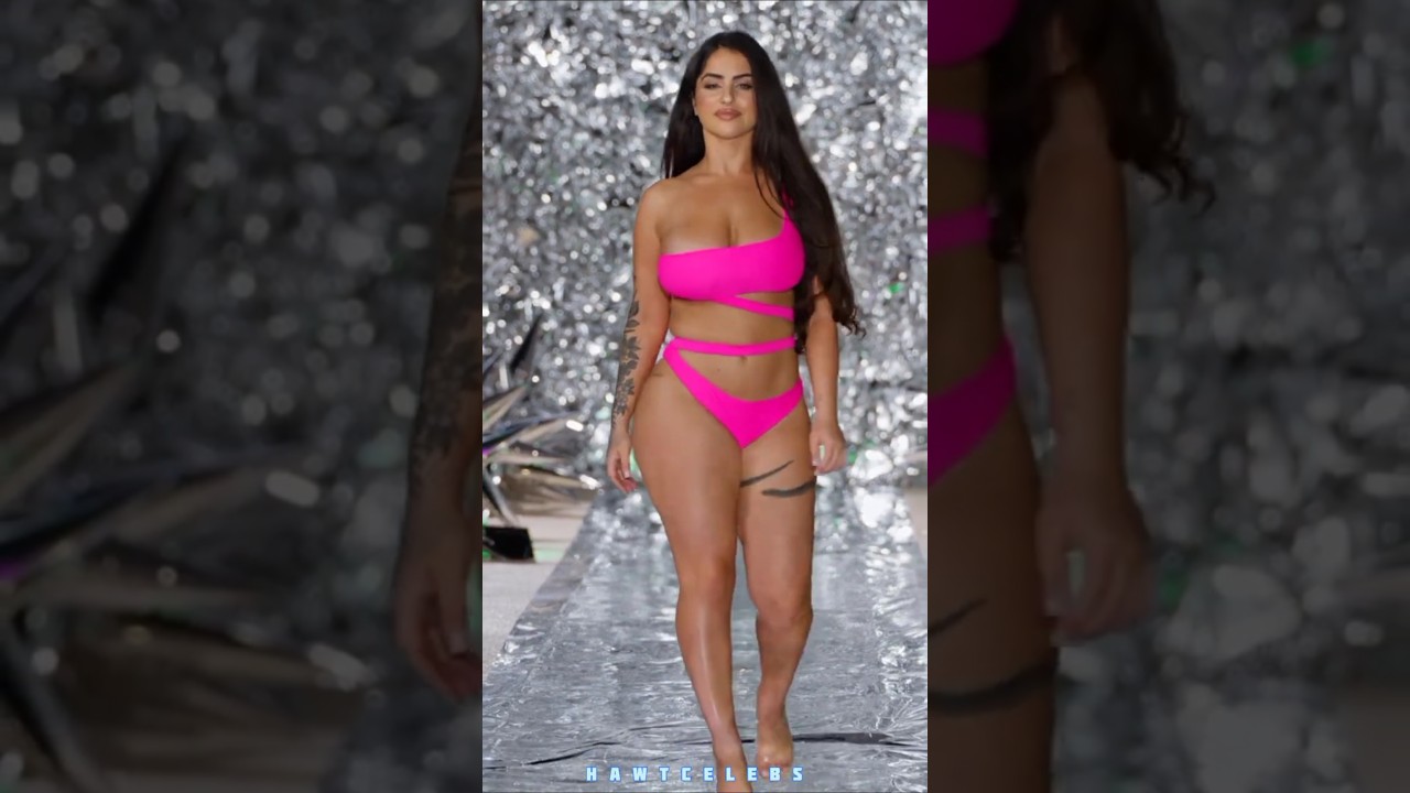 Carla in SLOW MOTION _ Miami Art Basel Fusion Fashion 2023 #shorts #ytshorts  #fashion #model #miami