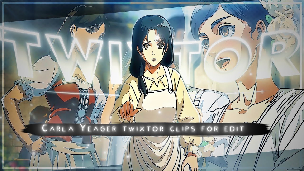 Carla Jaeger | Twixtor 4K Edit ⚡️ | Attack on Titan Sad Edit 💔