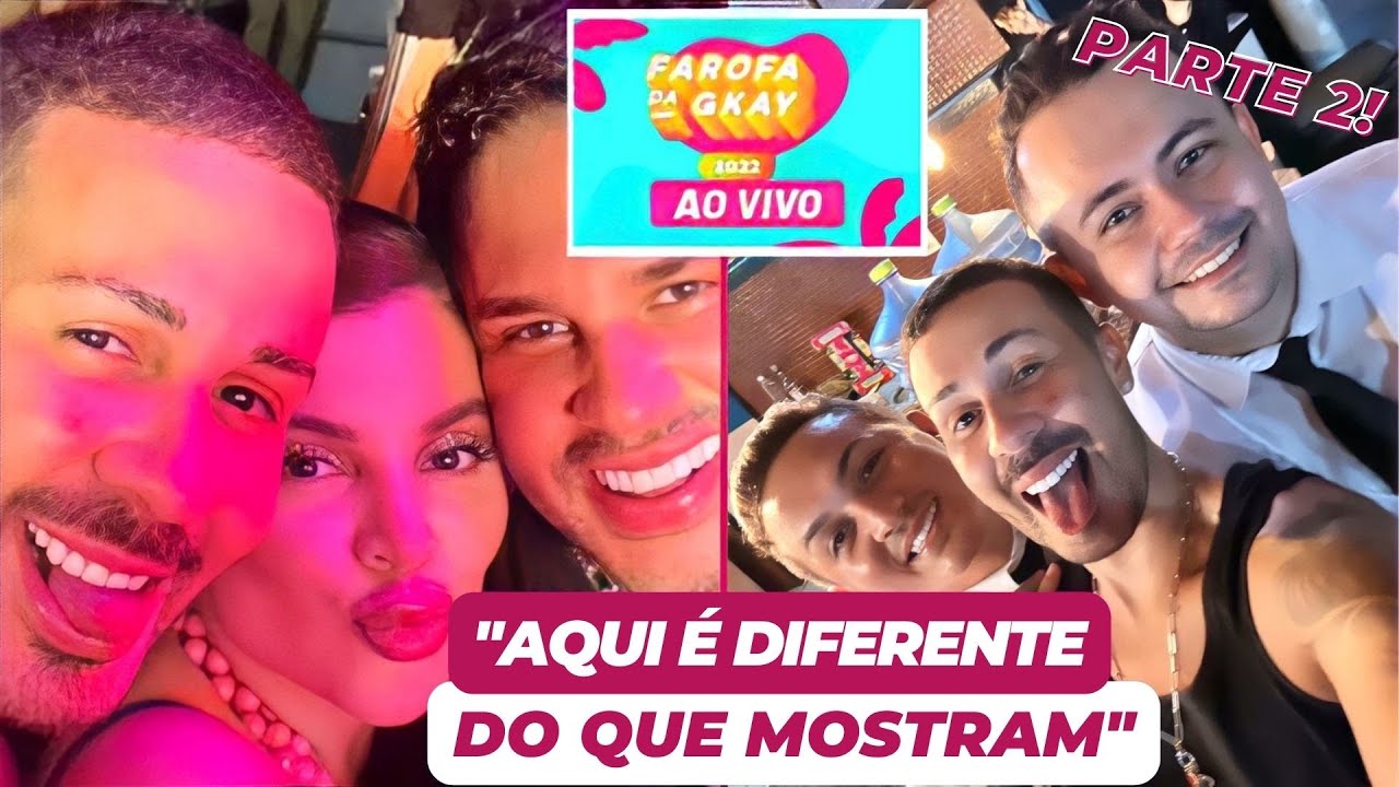 CARLINHOS MAIA E LUCAS GUIMARÃES JUNTOS NA FAROFA DA GKAY!!!  (PARTE 2)