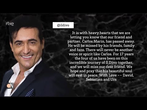 CARLOS MARIN (Il Divo) Report 