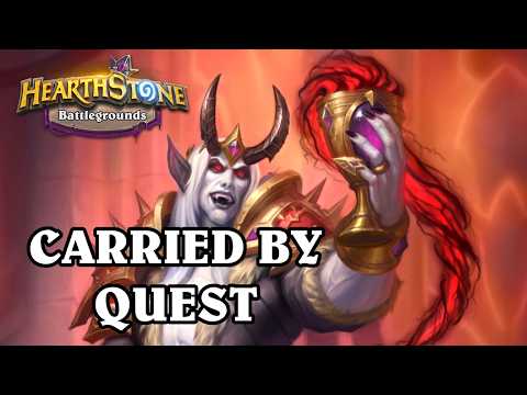 Carried By Our Quest | Hearthstone Battlegrounds