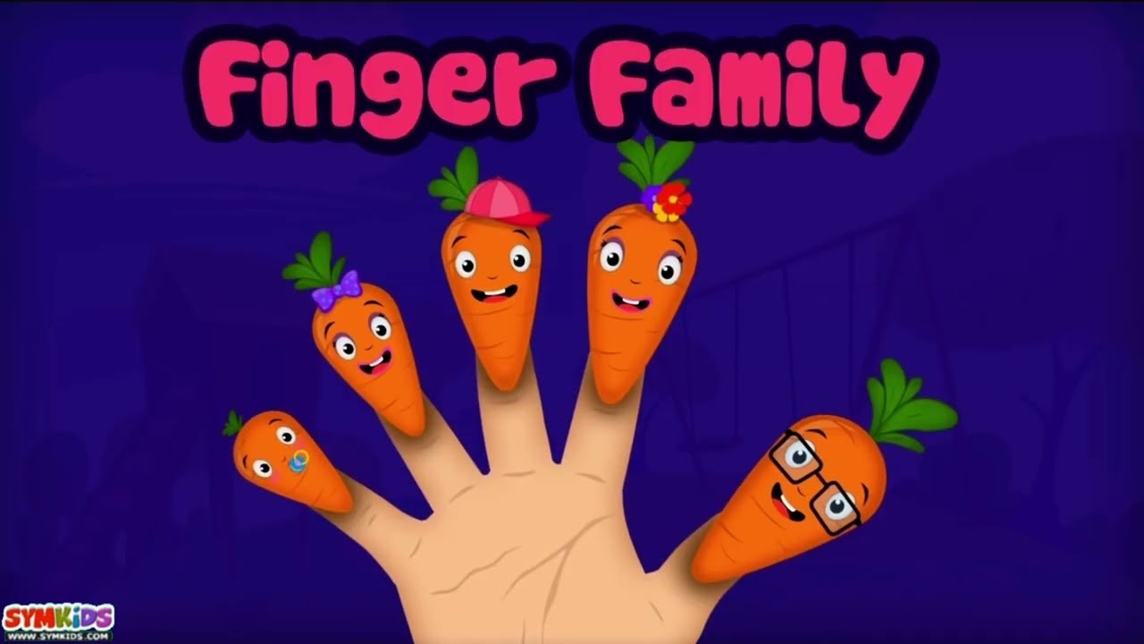 Carrot Finger Family (@superanimalsforkids version, recreation)