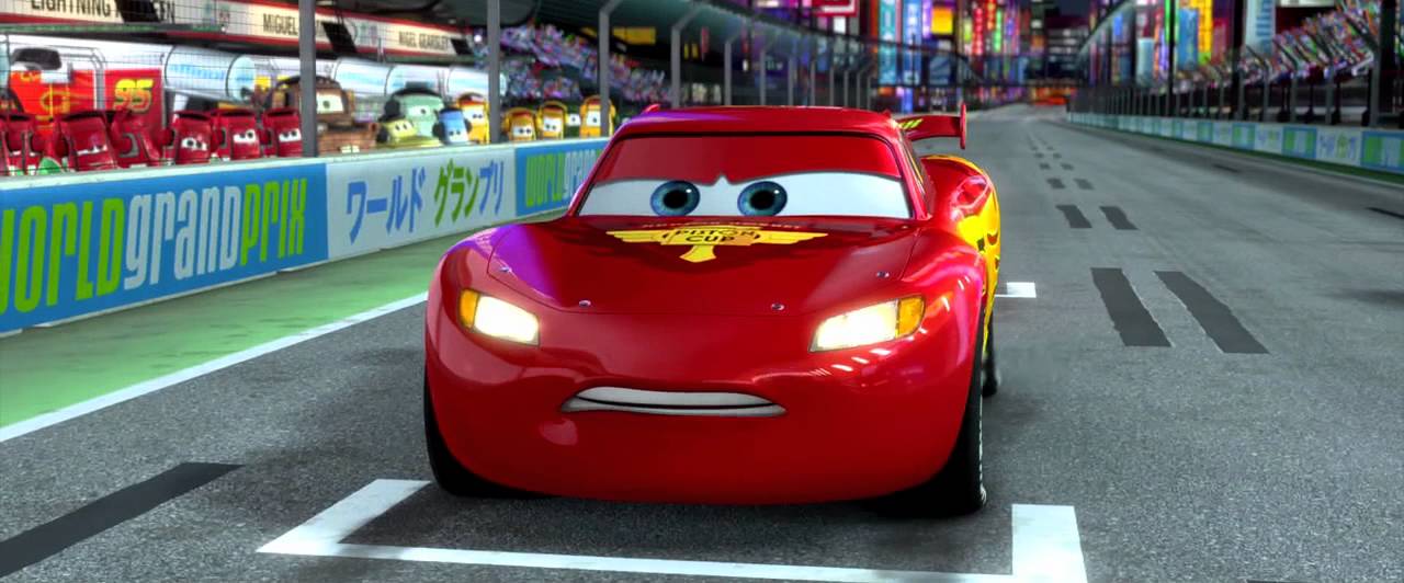 Cars 2: Japan Race - Clip