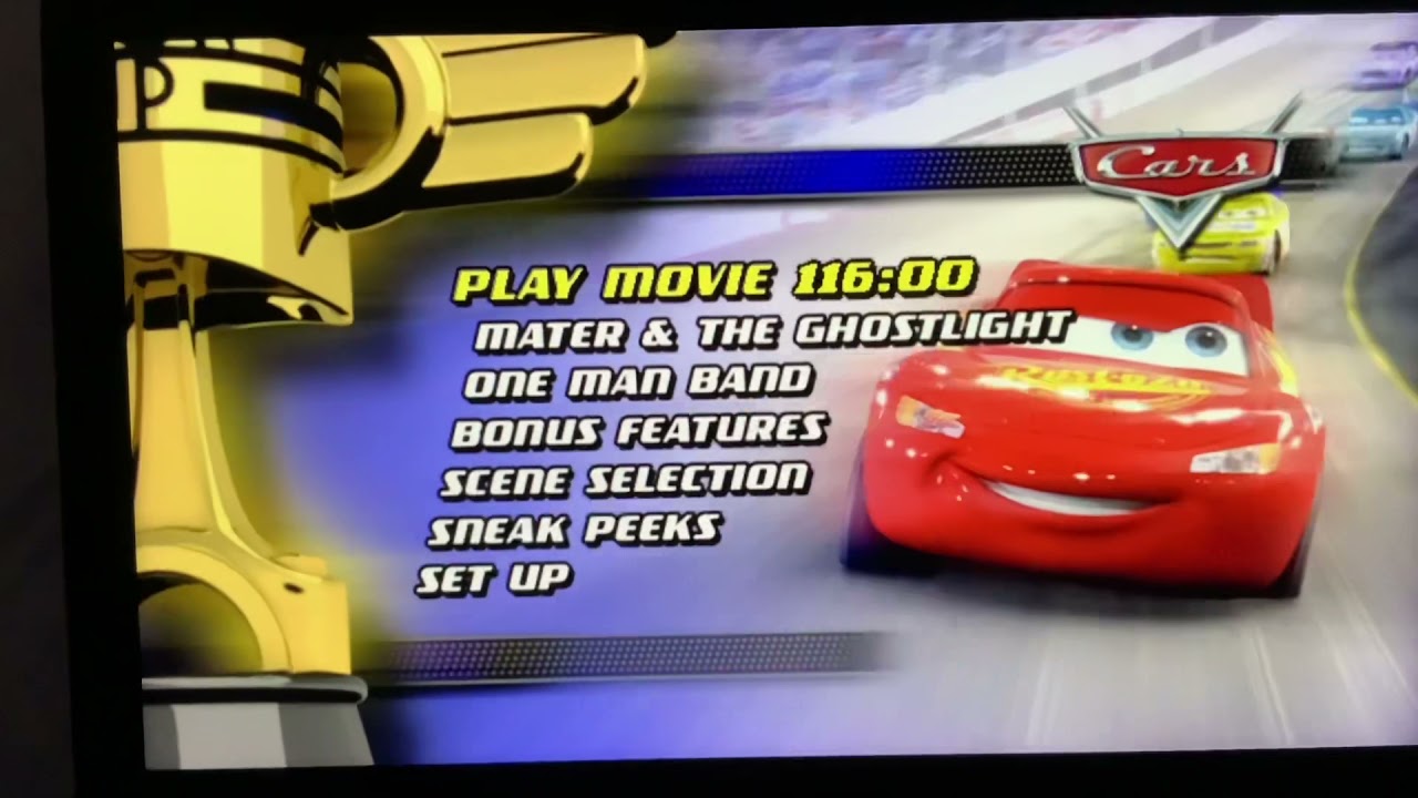 Cars 2006 tv edits dvd widescreen