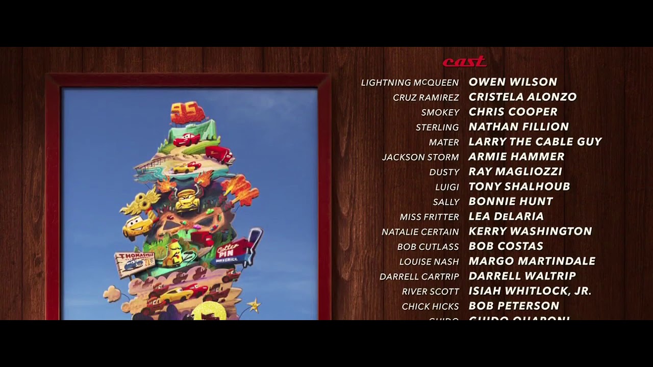 Cars 3 2017 End Credits   Ride