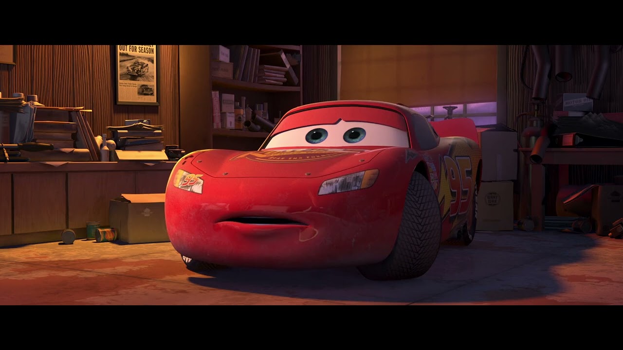 Cars Disney Pixar Scene (2006) Doc Hudson's Past