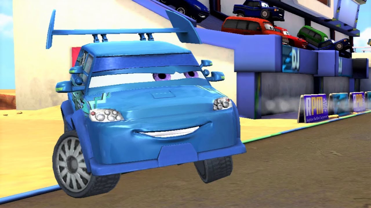 Cars: Fast as Lightning - DJ Complete Walkthrough HD