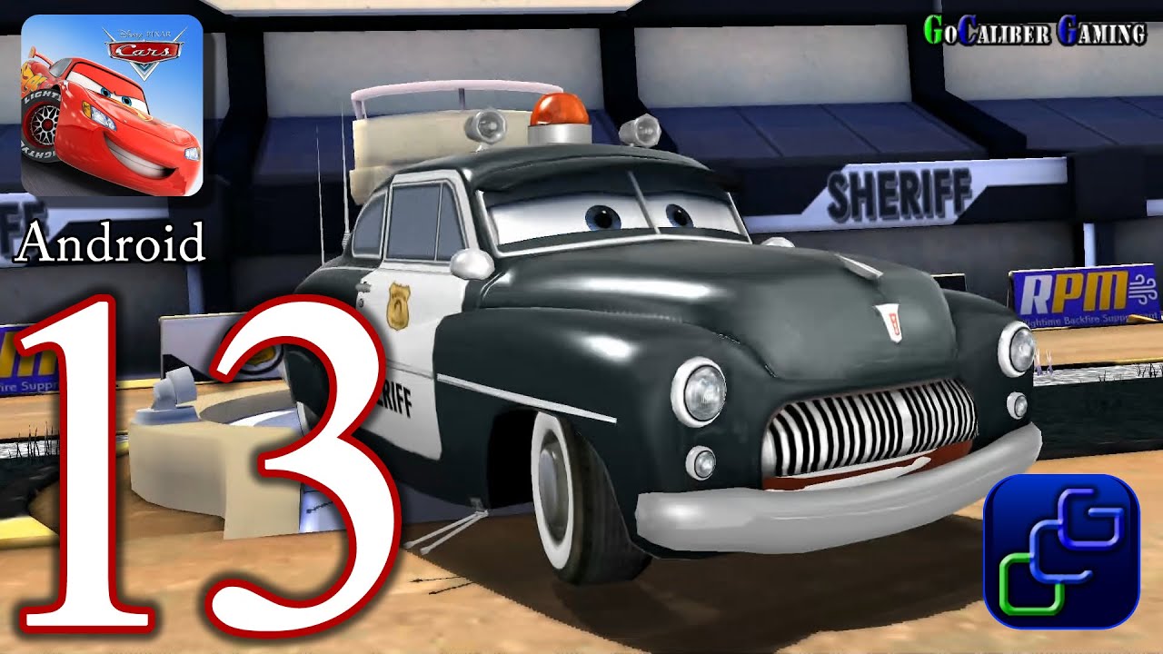Cars Fast as Lightning Android Walkthrough - Part 13 - Sheriff Race Track