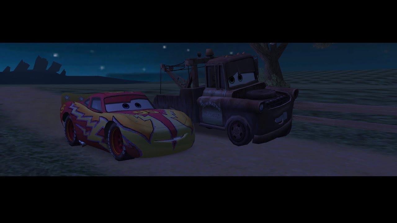 Cars GameCube - Tractor Tipping Levels 1-8 (Dolphin)