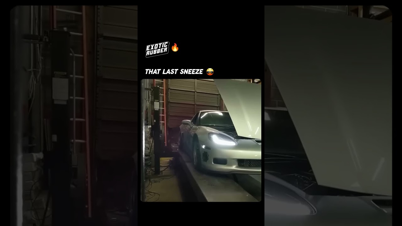 Cars sneeze too