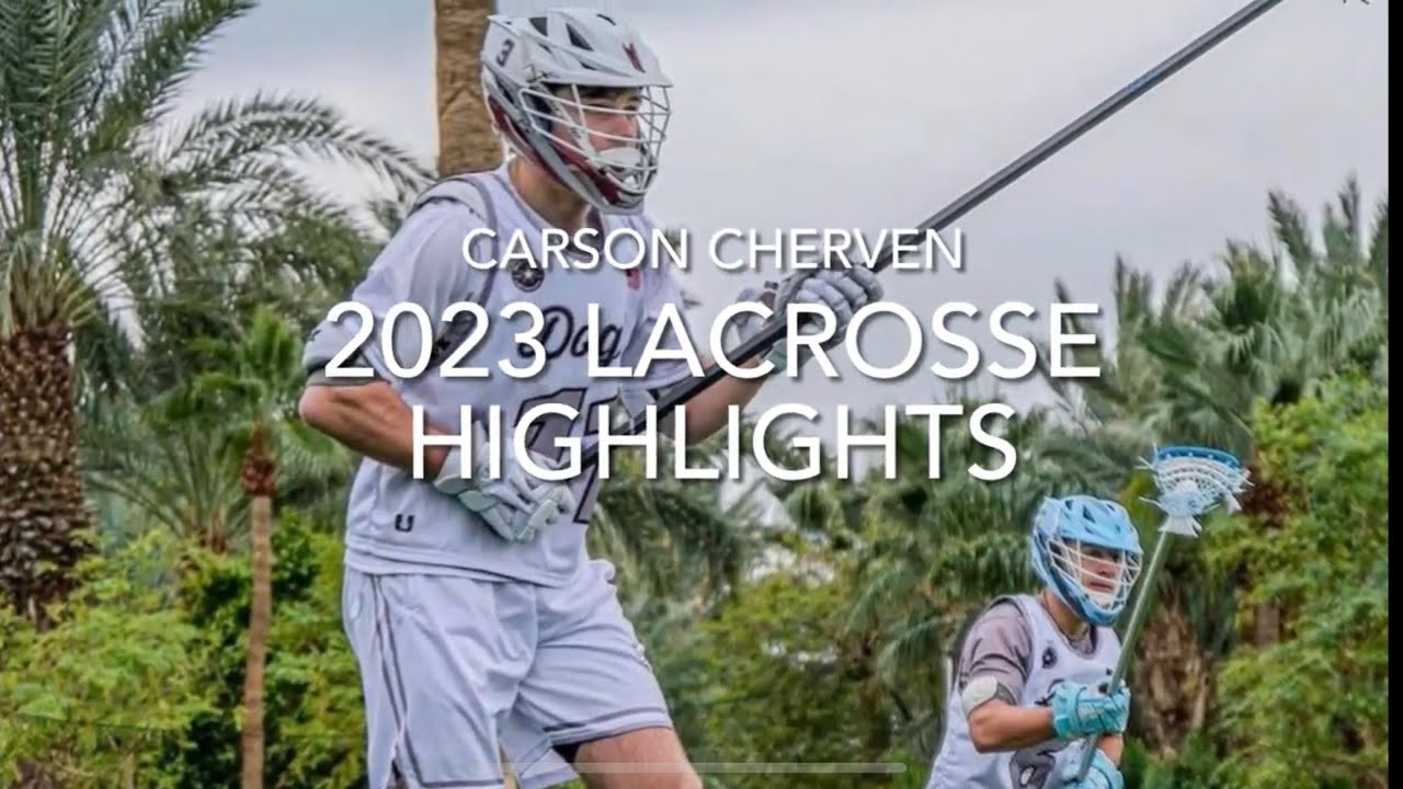 Carson Cherven 2023 Lacrosse Highlights