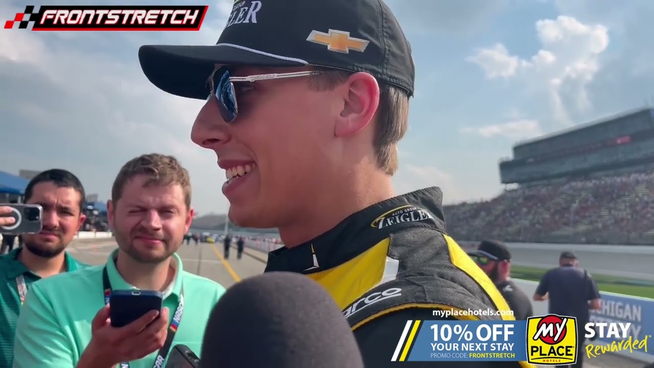 Carson Hocevar Happy Despite Late Flat Tire: 