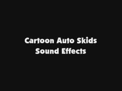 Cartoon Auto Skids Sound Effects