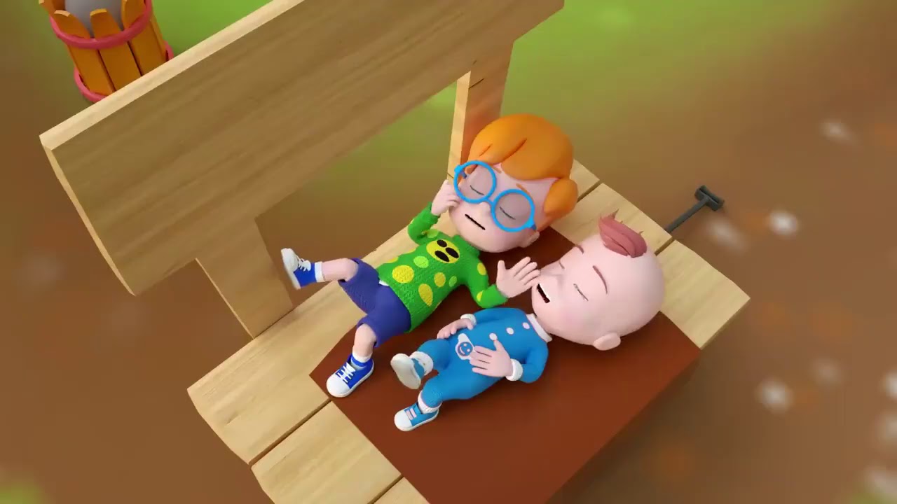 Cartoon kids HD the Babies playing tow cars Trychs /كرتون اطفال العاب سيارات