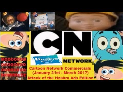 Cartoon Network Commercials January 31st - March 2017